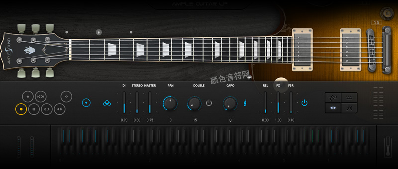 国产吉他贝斯-Ample Guitar AGLP 3.2.jpg